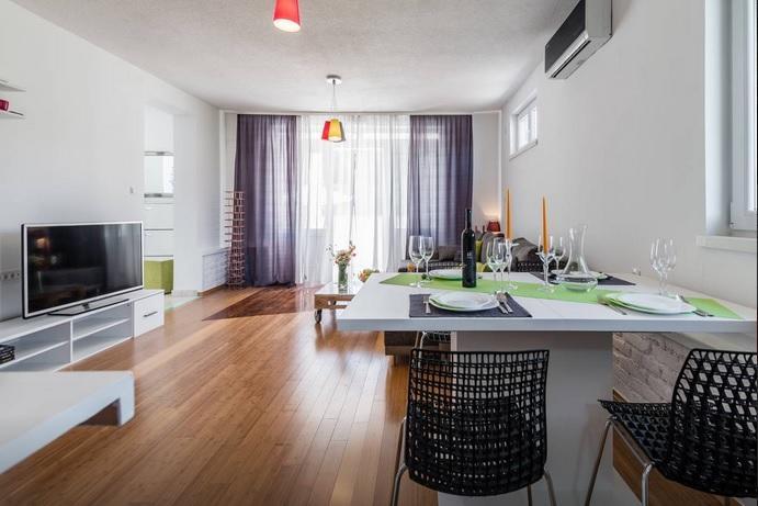 Luxury Apartment With Private Heated Pool Šibenik Kültér fotó